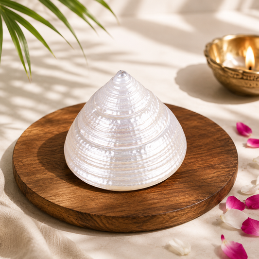 Buy Original Moti Shankh | Premium Pooja Conch Online