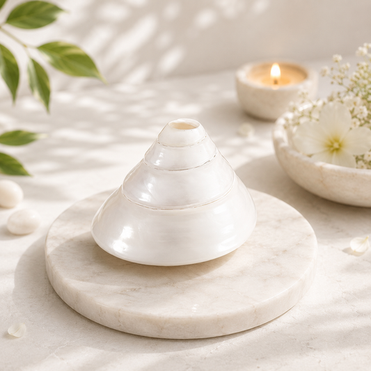 Original Moti Shankh for Pooja & Vastu | Premium Sacred Conch