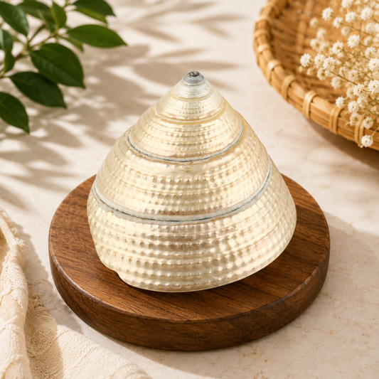 Buy Original Moti Shankh | Premium Pooja Conch Online