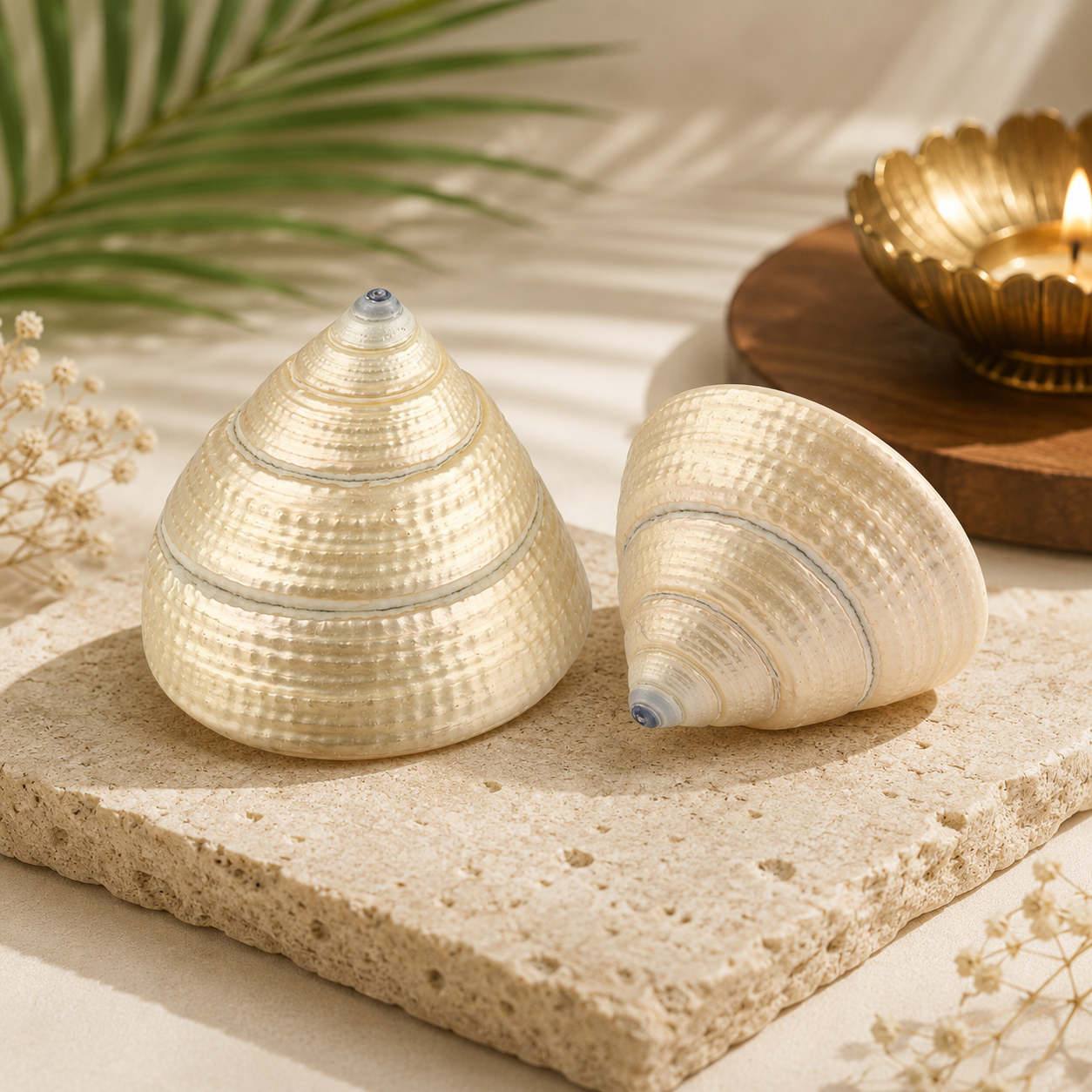 Buy Original Moti Shankh | Premium Pooja Conch Online