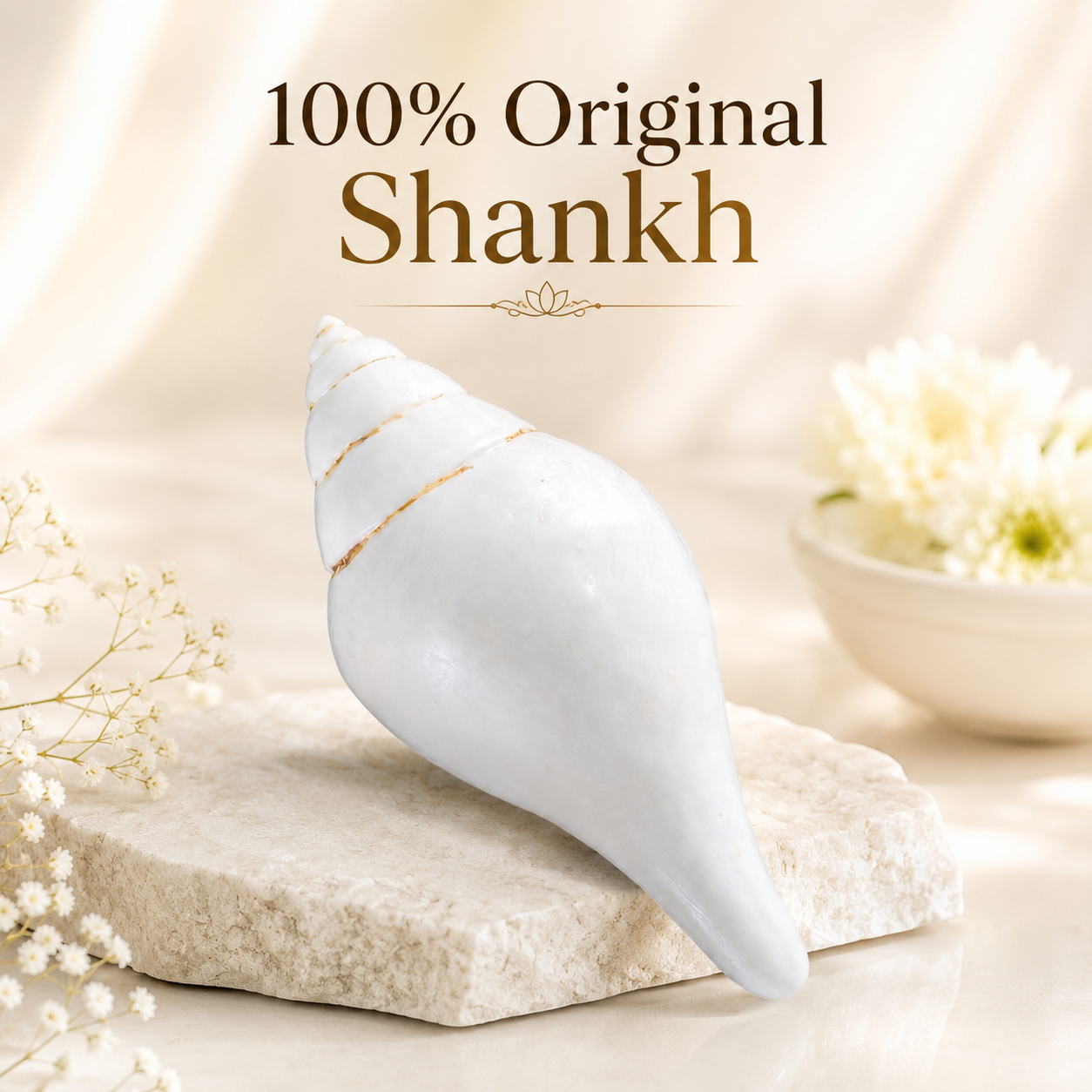 Dakshinavarti Shankh | 100% Original Premium Spiritual and Rare Product