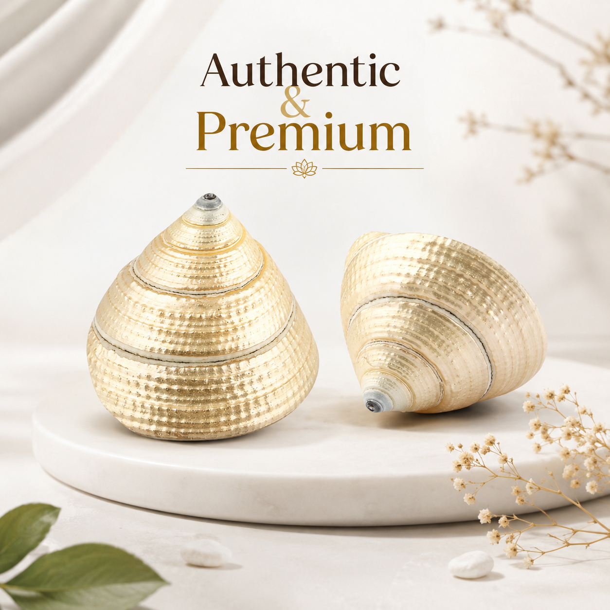 Buy Original Moti Shankh | Premium Pooja Conch Online