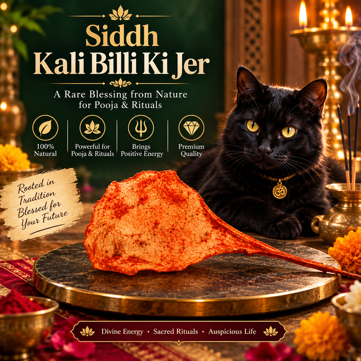 Siddh Kali Billi Ki Jer | 100% Original & Energized | सिद्ध काली बिल्ली की जेर